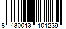 Barcode 8480013101239