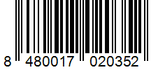 Barcode 8480017020352