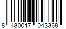 Barcode 8480017043368