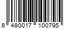 Barcode 8480017100795