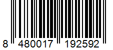 Barcode 8480017192592