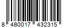Barcode 8480017432315