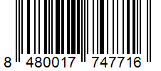 Barcode 8480017747716