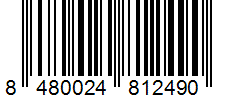 Barcode 8480024812490