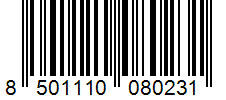 Barcode 8501110080231