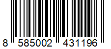Barcode 8585002431196