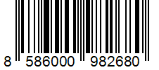 Barcode 8586000982680