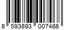 Barcode 8593893007468