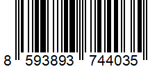 Barcode 8593893744035