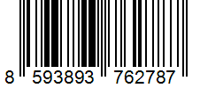 Barcode 8593893762787