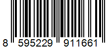Barcode 8595229911661