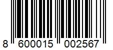 Barcode 8600015002567