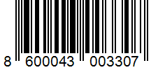 Barcode 8600043003307