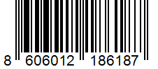 Barcode 8606012186187
