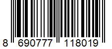 Barcode 8690777118019