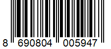 Barcode 8690804005947