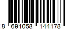 Barcode 8691058144178