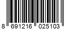 Barcode 8691216025103