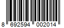 Barcode 8692594002014