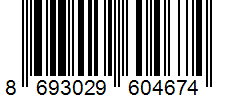 Barcode 8693029604674