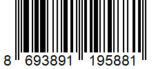 Barcode 8693891195881