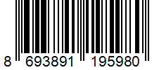 Barcode 8693891195980