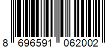 Barcode 8696591062002