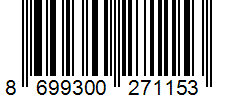 Barcode 8699300271153