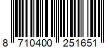 Barcode 8710400251651