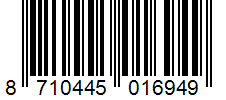 Barcode 8710445016949