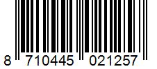Barcode 8710445021257