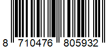 Barcode 8710476805932