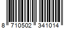 Barcode 8710502341014