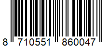 kod kreskowy ean 8710551860047