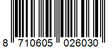 Barcode 8710605026030
