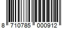 Barcode 8710785000912