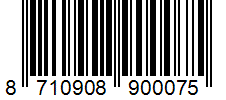 Barcode 8710908900075