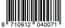 Barcode 8710912040071