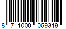 Barcode 8711000059319