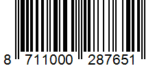 Barcode 8711000287651