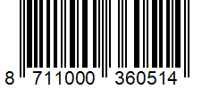 Barcode 8711000360514