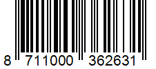 Barcode 8711000362631