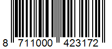 Barcode 8711000423172
