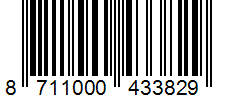 Barcode 8711000433829
