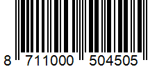 Barcode 8711000504505