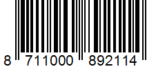 Barcode 8711000892114