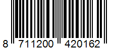 Barcode 8711200420162