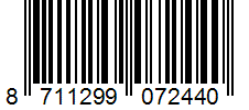 Barcode 8711299072440