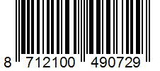 Barcode 8712100490729