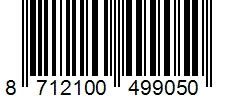 Barcode 8712100499050